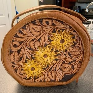 American Darling sunflower canteen crossbody